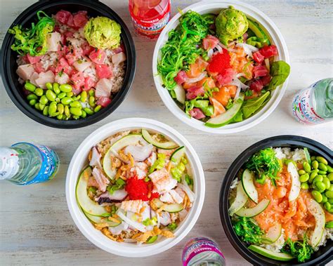 Poki Bowl Menu.